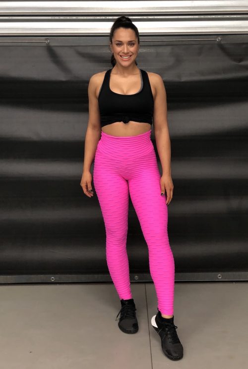 Brazilactiv neon pink leggingd