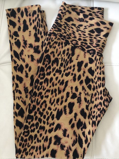 Leopard tights