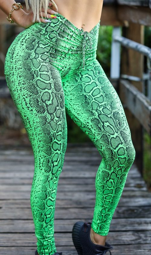 Legging Reptile green e1601094722437