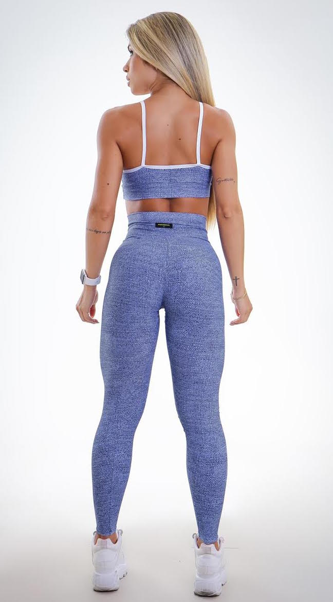 Amazon.com: Women's Denim Print Fake Jeans Seamless Full Length Leggings  Yoga Pants High Waist Skinny Jeggings for All Seasons : Clothing, Shoes &  Jewelry