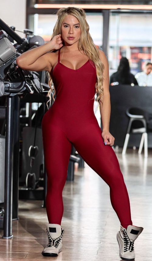 Classic Wine jumpsuit 2